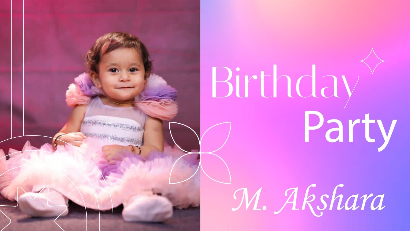 live Album Birthday Party - Live Streaming - M. Akshara